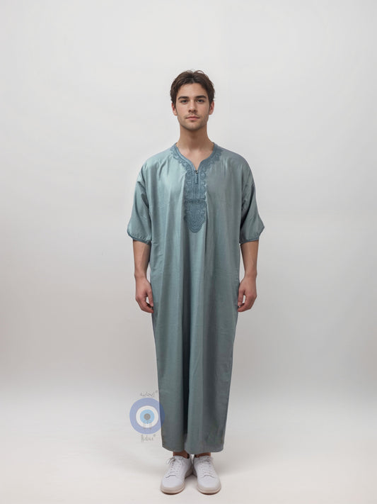 Premium Moroccan Thobe - Mens Jalabiya MJB10 - Kind