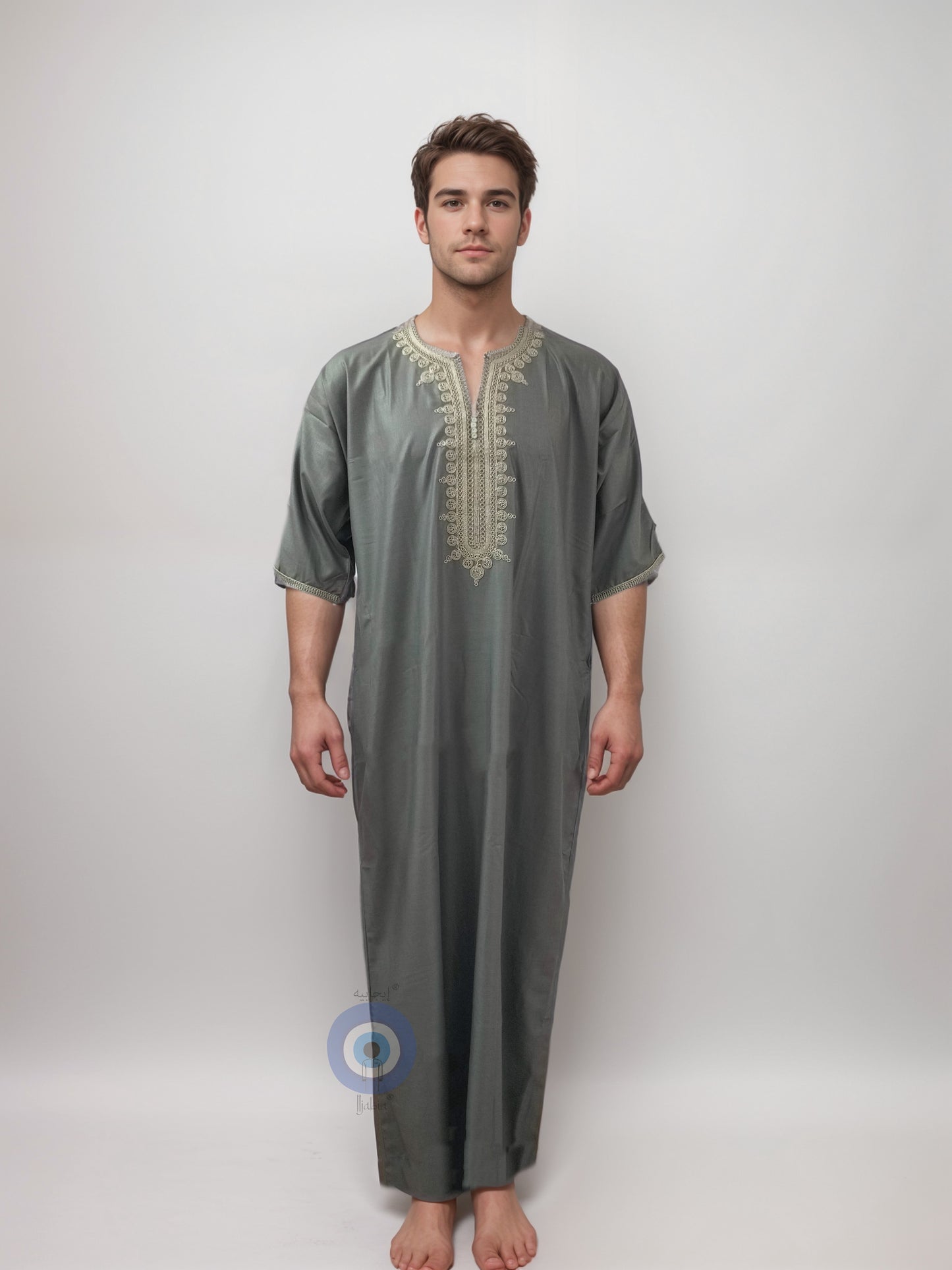 Premium Moroccan Thobe - Mens Jalabiya MJB6 - Energetic