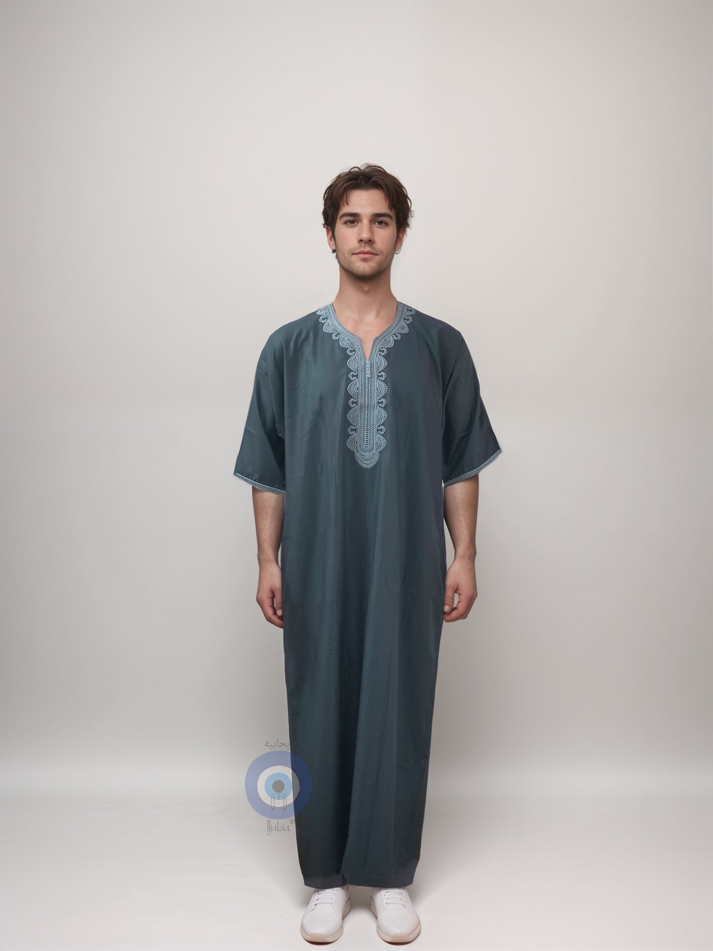 Premium Moroccan Thobe - Mens Jalabiya MJB9 - Giving