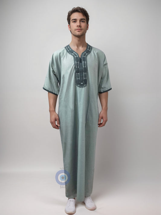 Premium Moroccan Thobe - Mens Jalabiya MJB2 - Charming